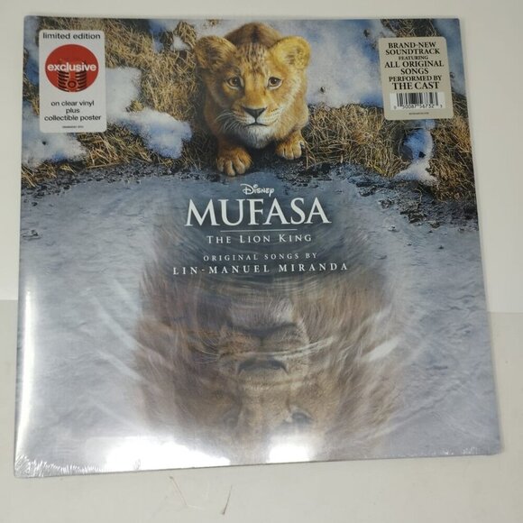 Mufasa: The Lion King Clear LP Vinyl - Picture 2 of 4
